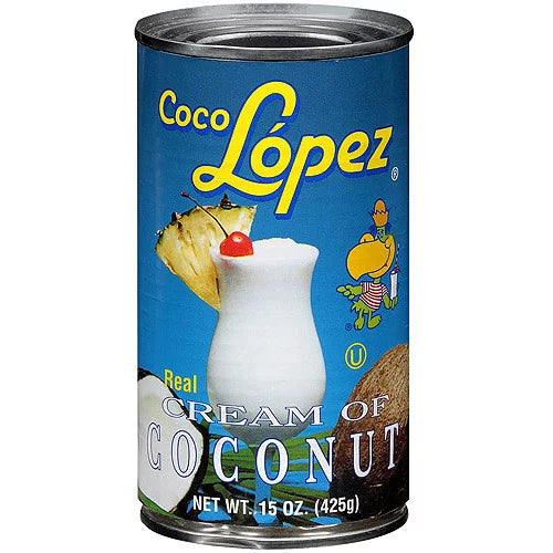 Coco Lopez Real Cream of Coconut 15 Fl Oz