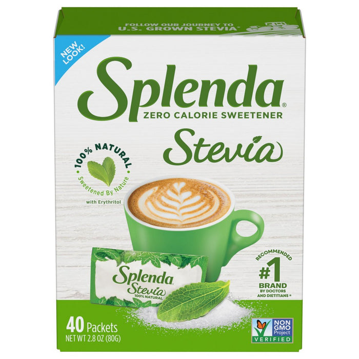 Splenda Naturals Stevia Sweetener 40 Packets