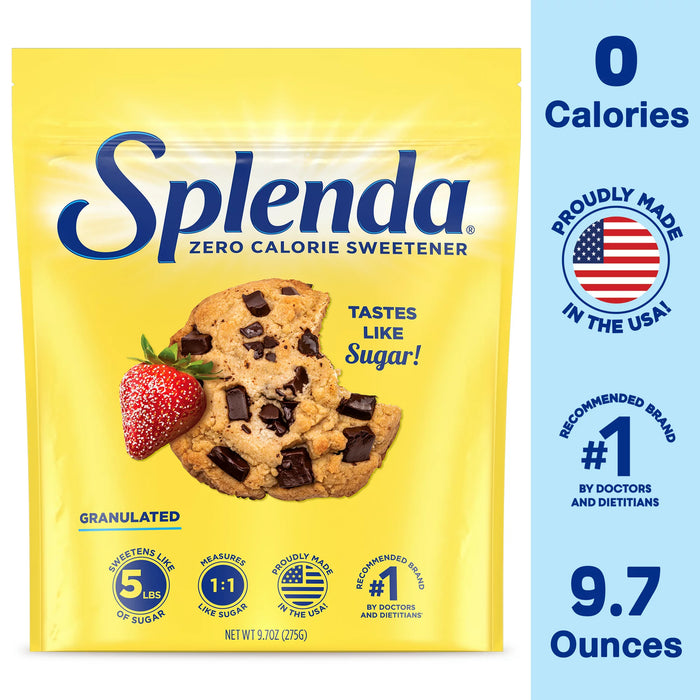 Splenda Zero Calorie Granulated Sweetener 9.7 oz