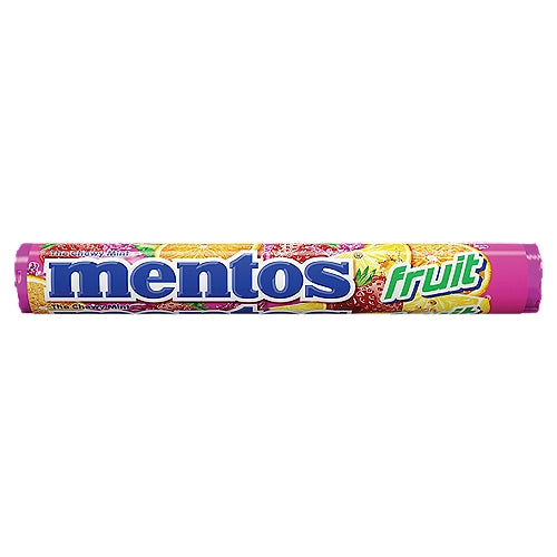 Mentos Fruit La menta masticable 1.32 oz