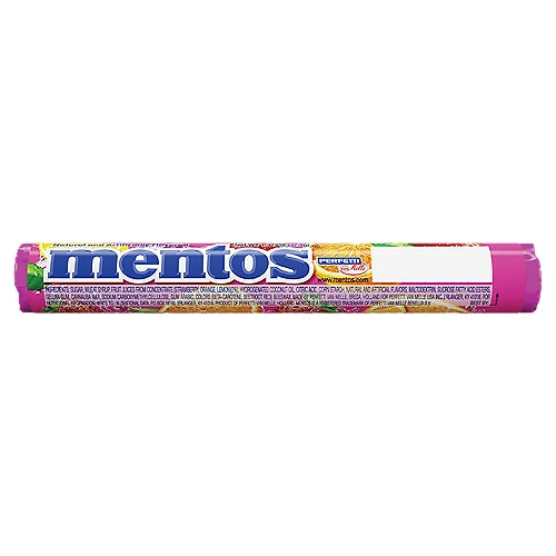 Mentos Fruit La menta masticable 1.32 oz