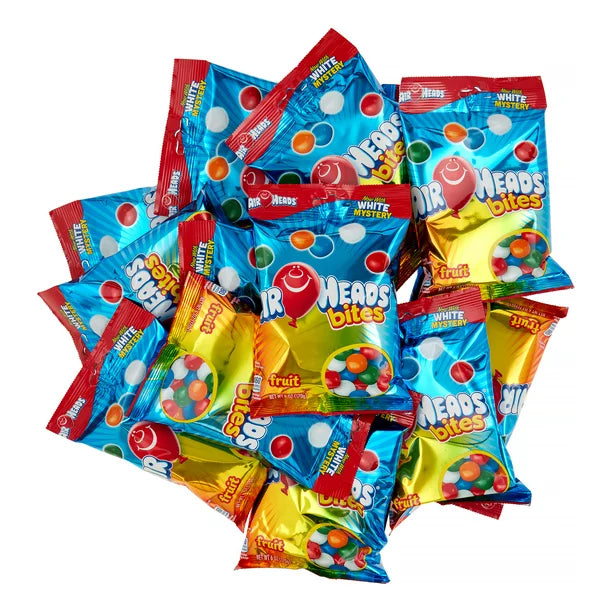 Airheads Bites Caramelo masticable con sabor a fruta 6 oz.
