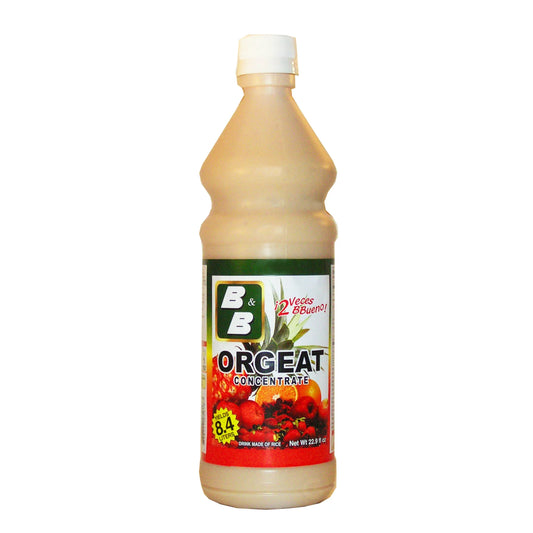 B&B Orgeat Concentrate 22.9 oz - Concentrado de Horchata (Pack of 1)
