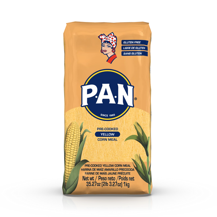 P.A.N. Yellow Corn Meal - Harina De Maiz Amarillo Precocida 35.2 oz