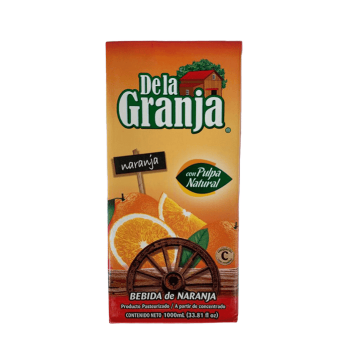 De la Granja Orange Drink 33.81 oz