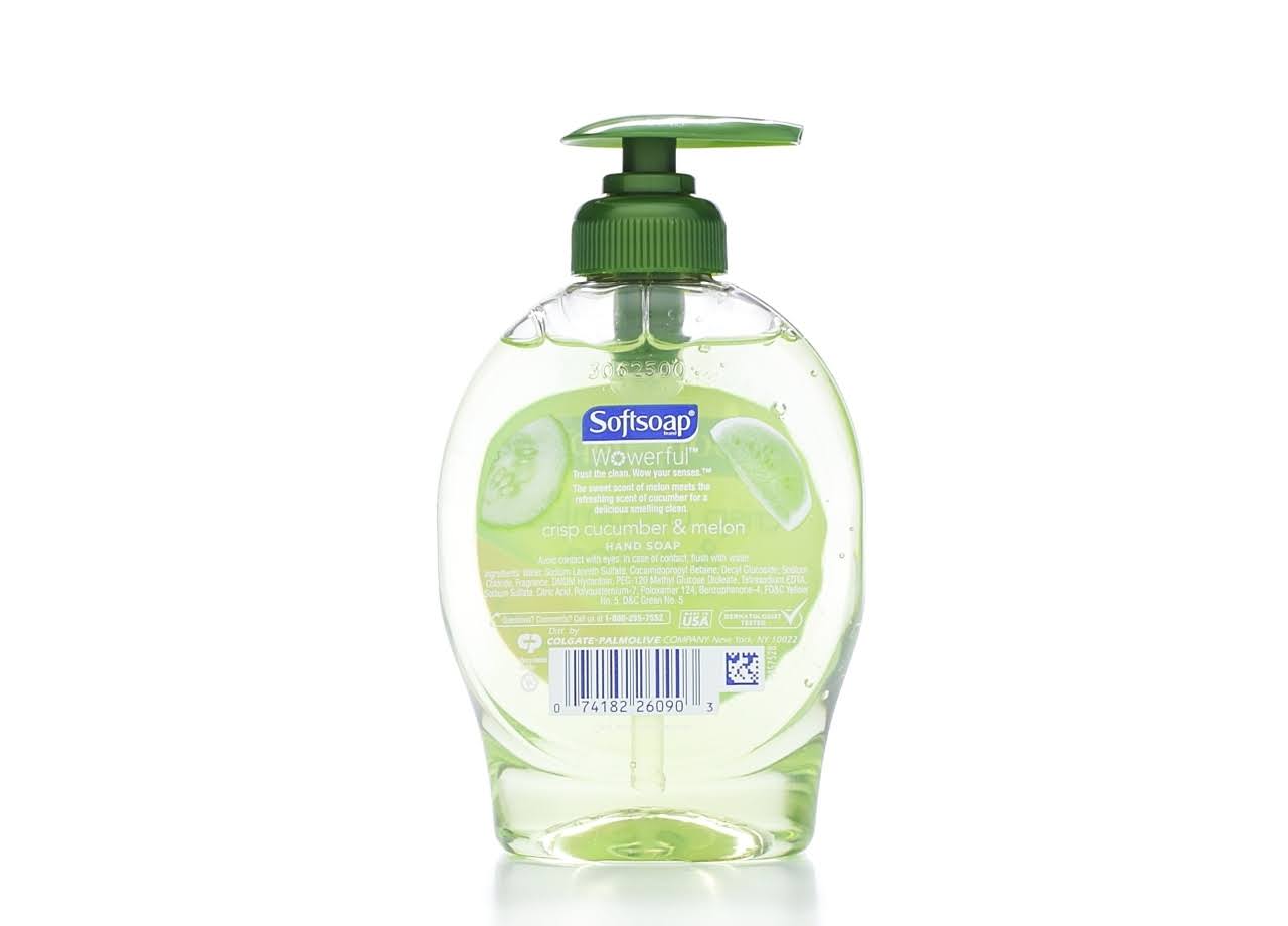 Softsoap Liquid Hand Soap Crisp Cucumber and Melon - 7.5 fl oz