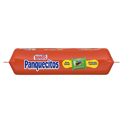 Bimbo Panquecitos Mini Pound Cakes Twin Packs 3.53 oz 3 count