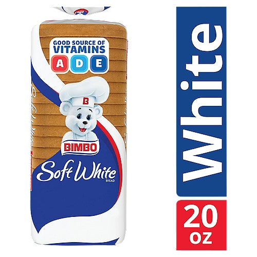 Bimbo Soft White Bread 1 lb 4 oz