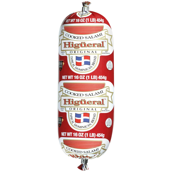 S Abuin Packing 814 Americas Higueral Salami 16 oz