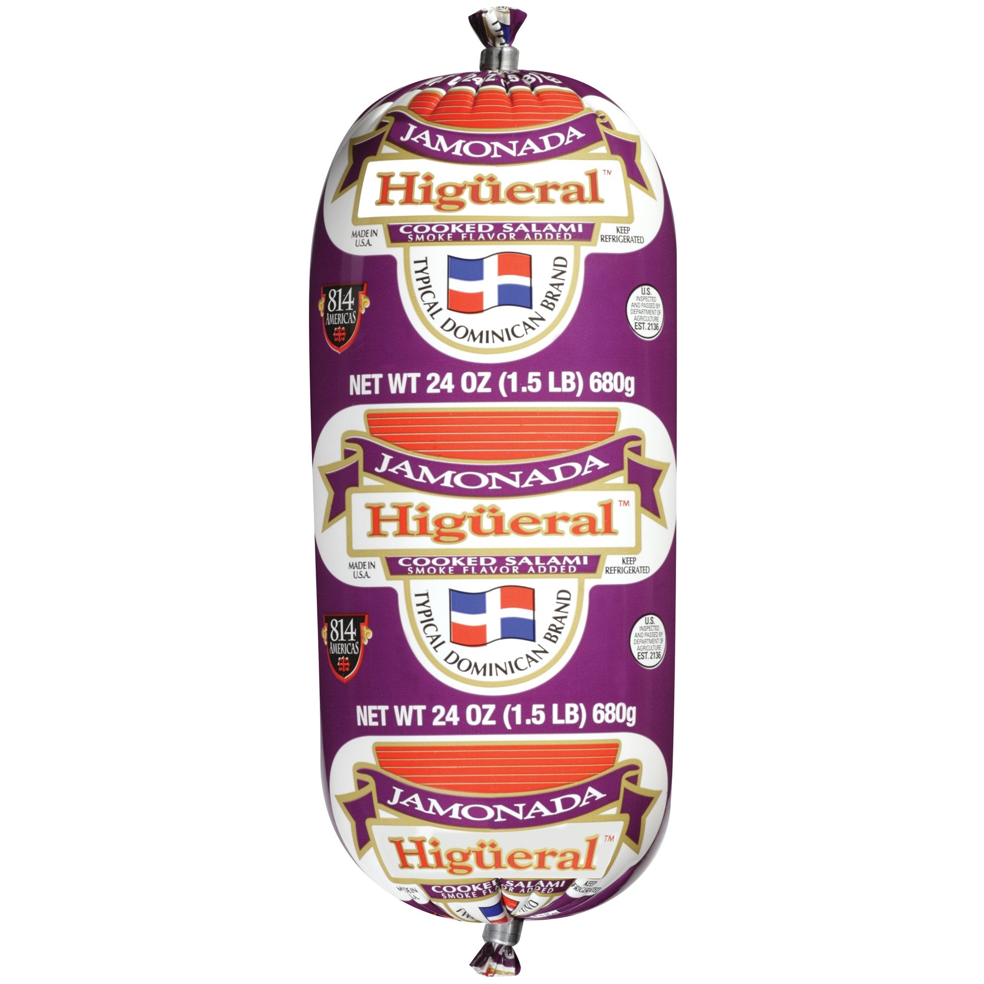 Higueral Jamonada Cooked Salami 24 Oz.