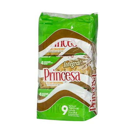 Princesa Club Galletas Integrales 10.78 Oz 9 Ct