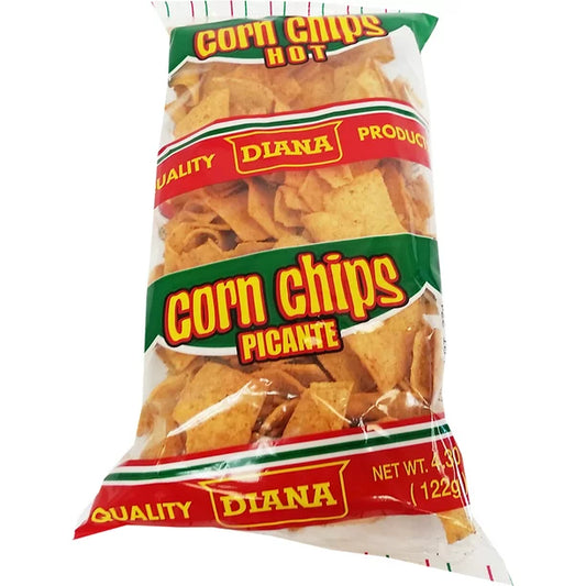 Snack caliente de chips de maíz Prodiana 4.30 oz - Picante