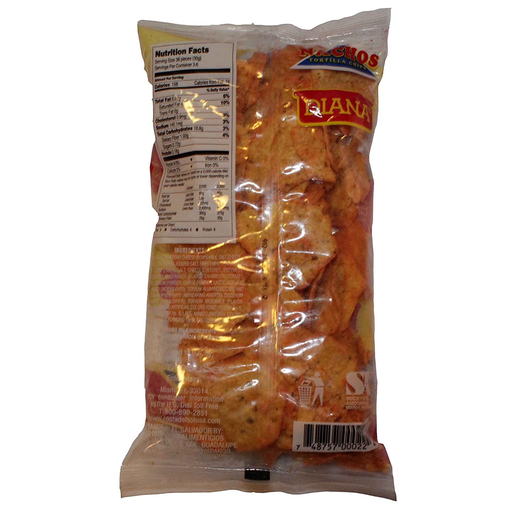 Diana Nachos Tortilla Chips 3.84 oz.