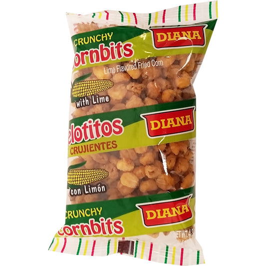Prodiana Cornbits Lime Snack 4.30 oz - Elotitos con Limon