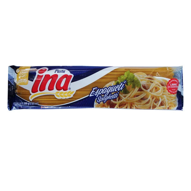 Ina Spaghetti Fideos 7.05 oz - Spaguetti (Paquete de 1)