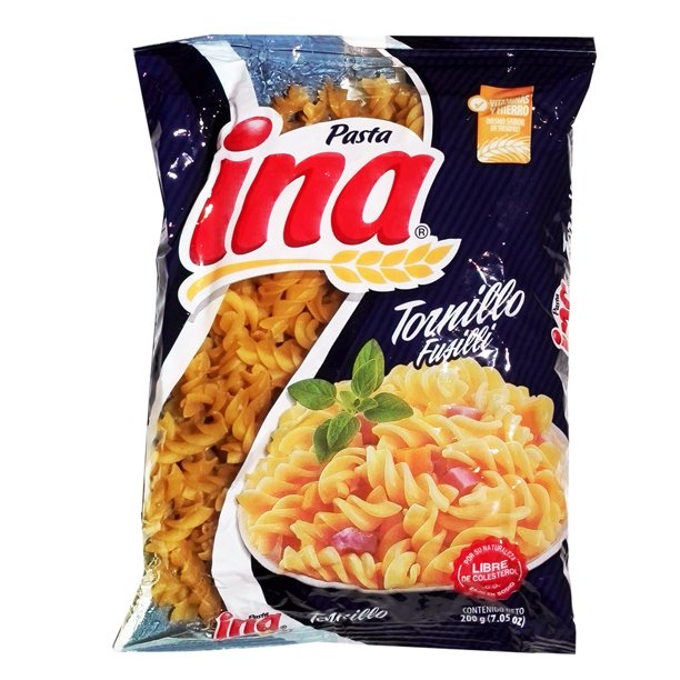 Ina Fusilli Noodles 7.05 oz - Tornillo (Pack of 1)