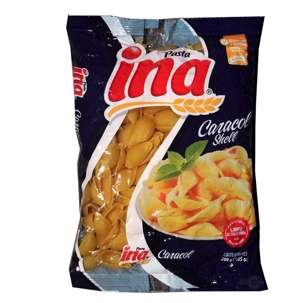 Ina Shell Noodles 7.05 oz - Caracol (Pack of 1)