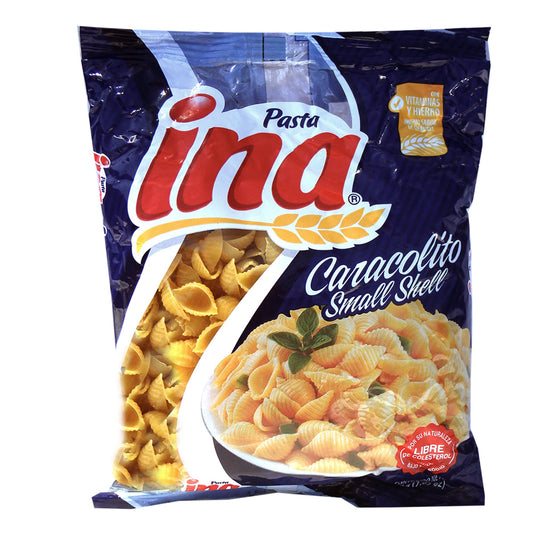 Ina Small Shell Fideos 7.05 oz - Concha (Paquete de 1)