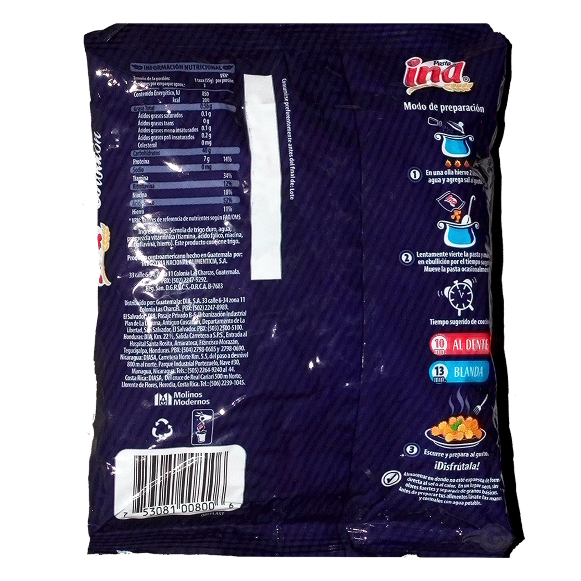 Fideos Ina Francesine 5.29 oz - Corbaton (150g) (Paquete de 1)