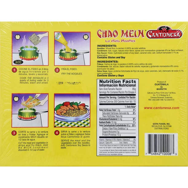 Cantonesa Chao Mein Noodles 12 oz