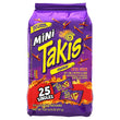 Barcel Takis Fuego Mini Hot Chili Pepper & Lime Tortilla Chips Bite Size 1.2 oz 25 count