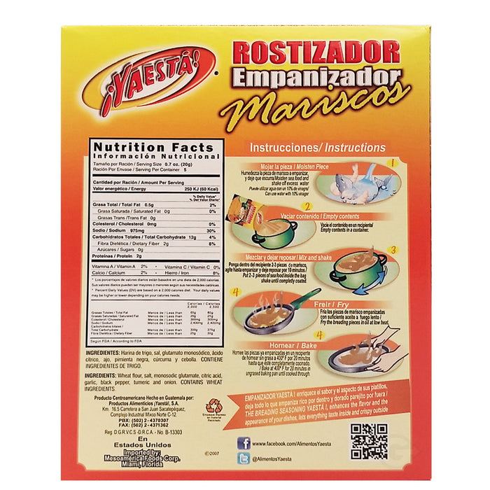 Ya Esta Seafood Rotisserie 3.5 oz - Rostizador de Mariscos