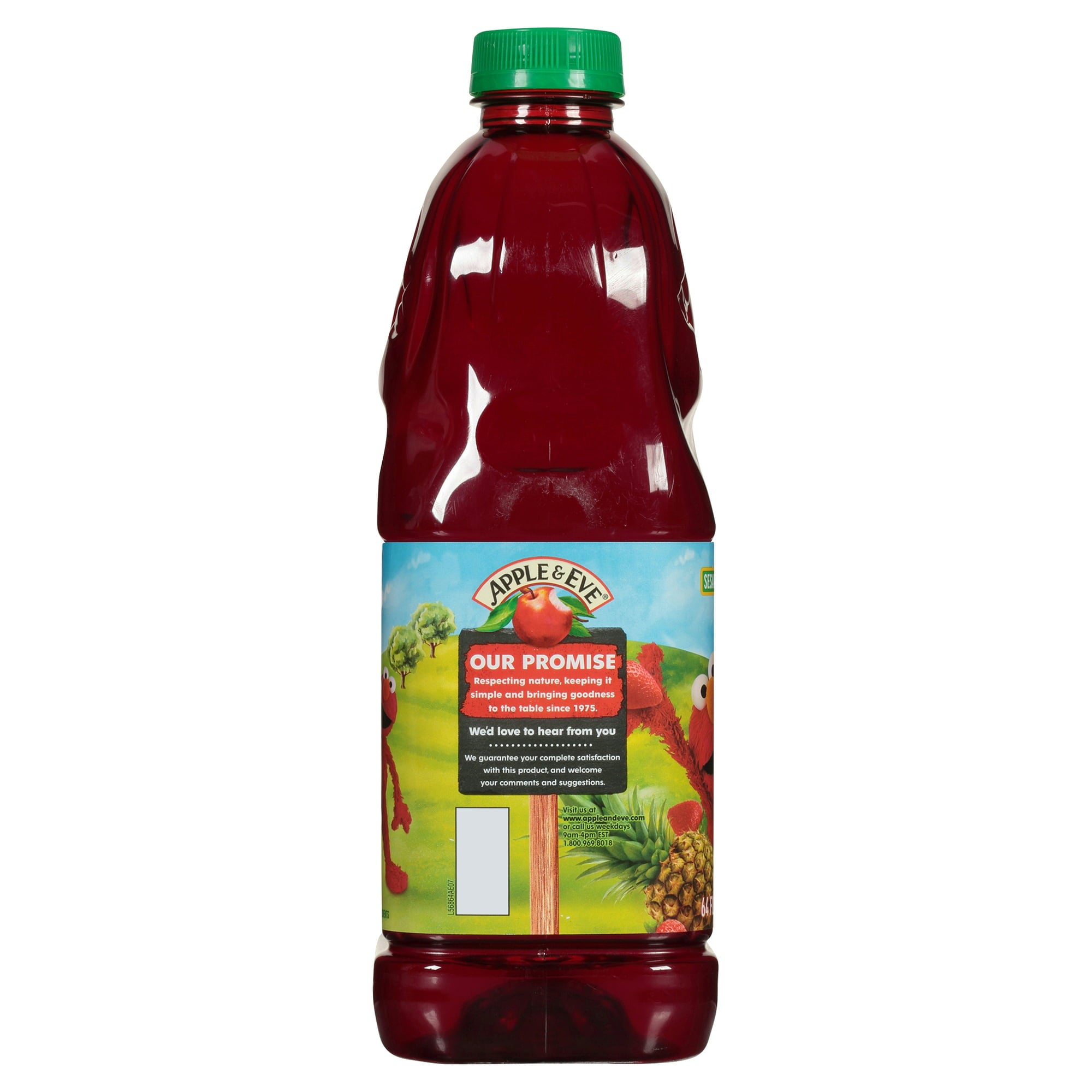 Apple &amp; Eve Organics Elmos Punch 100% Jugo 64 Fl. Onz.