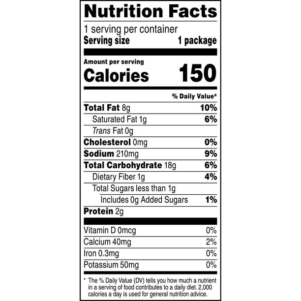 Chips de tortilla de queso Doritos Nacho 1 oz. Bolsa