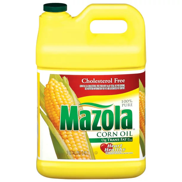 Mazola 100% Pure Cholesterol Free Corn Oil 320 Fl Oz
