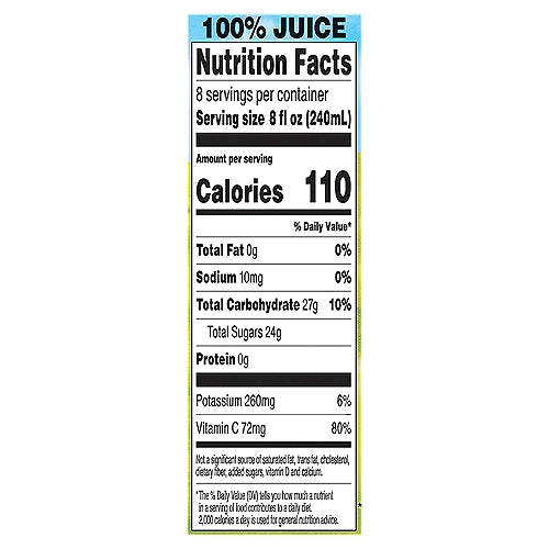 Apple & Eve 100% Natural Style Apple Juice 64 fl oz