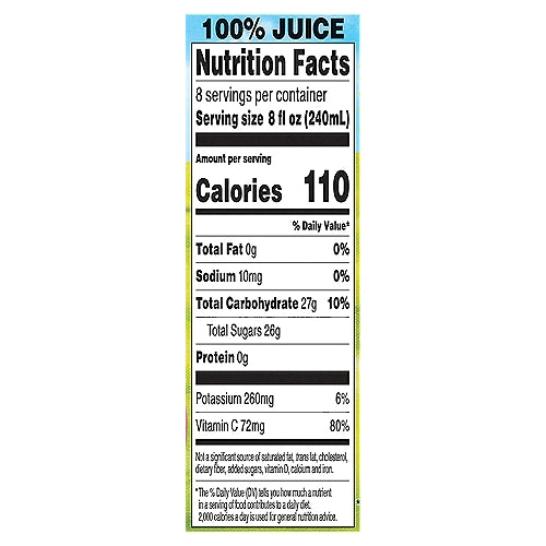 APPLE & EVE 100% APPLE JUICE 64 fl oz