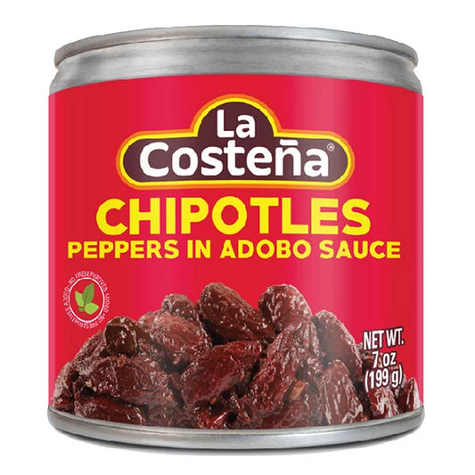La Costena Chiles Chipotles Adobados Lata de 7 oz