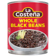 La Costena Whole Black Beans 19.75 oz Can