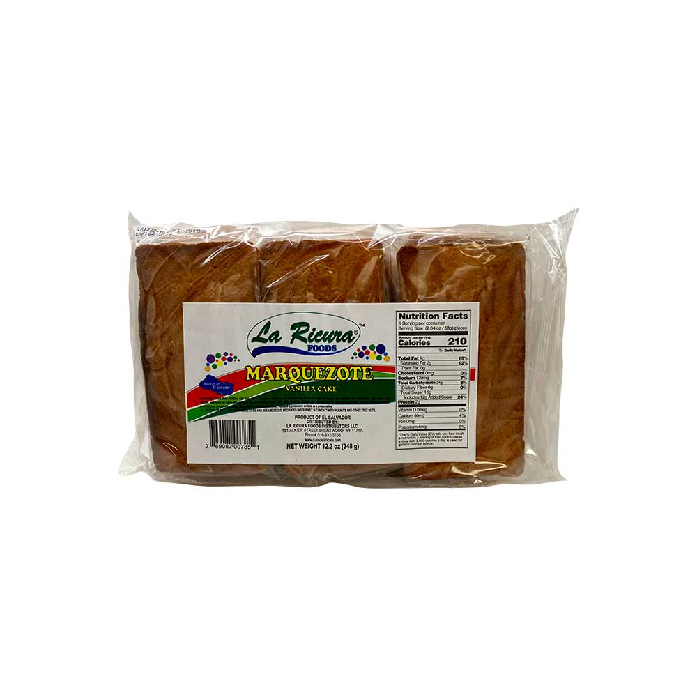 La Ricura Marquezote Vanilla Cake 12.3 oz