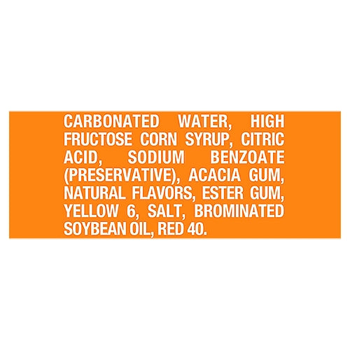 Crush Orange Soda 12 fl oz 12 unidades