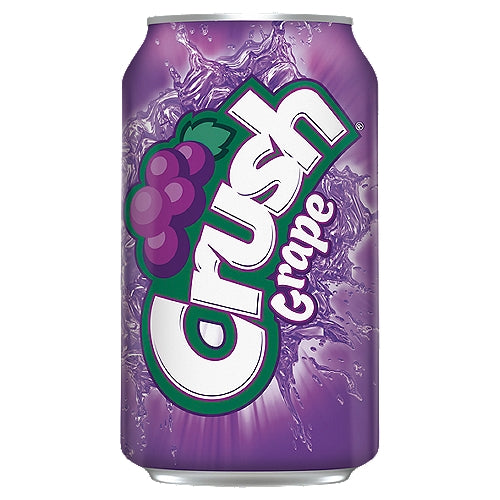 Crush Grape Soda 12 fl oz 12 count