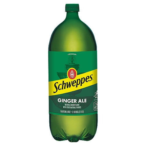 Schweppes Premium Ginger Ale 2 liters