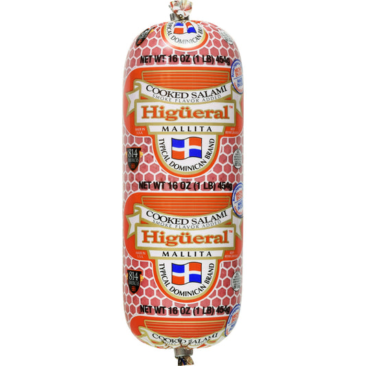 HIGUERAL Mallita Cooked Salami 16 Oz