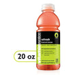 Refresco de agua con vitaminas, agua mejorada con electrolitos, mango tropical, botella de 20 onzas líquidas