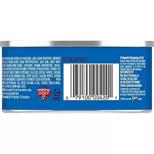9Lives Hearty Cuts Real Turkey Comida húmeda para gatos 5.5 oz. Poder