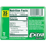 Wrigley's Extra Spearmint Sugarfree Gum 35 count