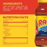 Salsa tradicional estilo ragú del viejo mundo hecha con aceite de oliva, 24 onzas