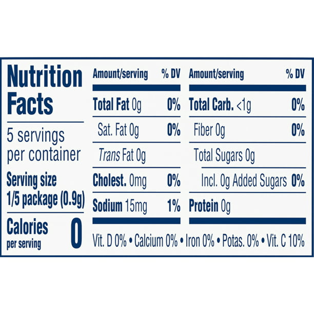 Kool-Aid Unsweetened Orange Artificially Flavored Powdered Soft Drink Mix 0.15 oz Packet