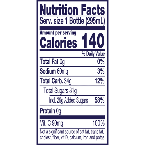 Bebida de jugo Welch's - Naranja Piña 10 fl oz