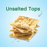 Galletas saladas premium sin sal Tops 16 oz