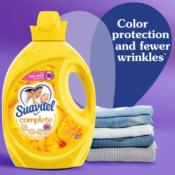 Suavitel Complete Liquid Fabric Conditioner Morning Sun 105 oz