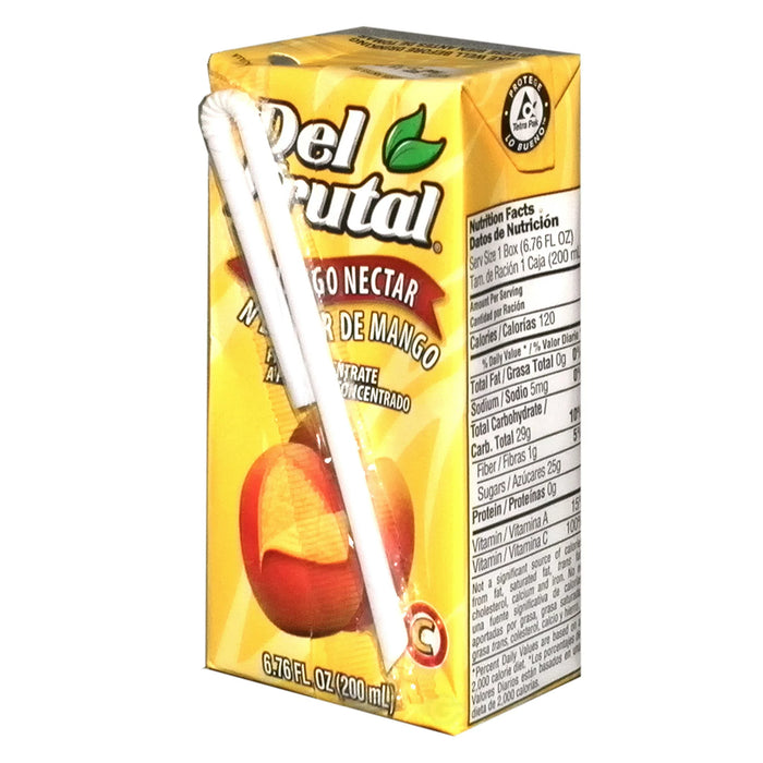 Del Frutal Mango Nectar 6.76 oz 3-Pack - Sabor Mango