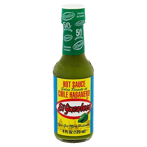 El Yucateco Salsa Picante De Chile Habanero Salsa Picante 4 fl oz