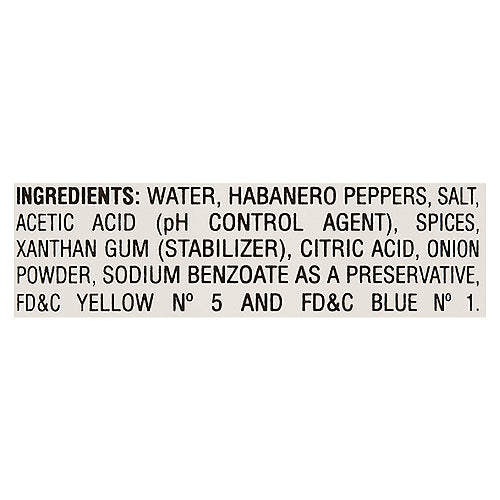 El Yucateco Salsa Picante De Chile Habanero Salsa Picante 4 fl oz