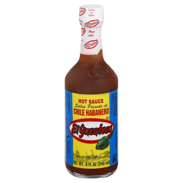 El Yucateco Salsas Y Condimentos El Yucateco Hot Sauce 8 oz